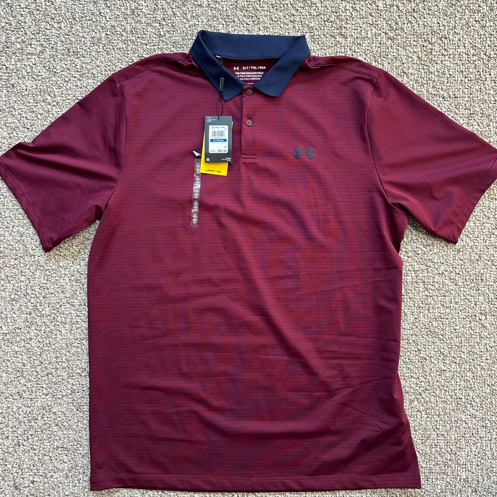Men’s Under Armor polo TALL